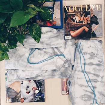 EComm, tie dye loungewear